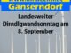 Landesweiter Dirndlgwandsonntag am 8. September