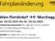 Wien Floridsdorf - Gänserndorf - Marchegg/ Bernhardsthal