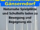 Naturnahe Spielplätze und Schulhöfe laden zu Bewegung und Begegnung ein