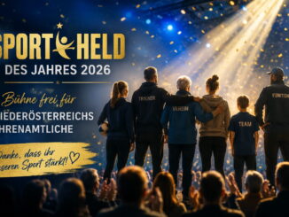 „Sportheld des Jahres 2026“: Bühne frei für Niederösterreichs Ehrenamtliche