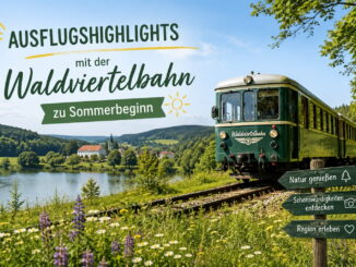 Ausflugshighlights mit der Waldviertelbahn zu Sommerbeginn
