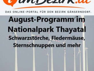 August-Programm im Nationalpark Thayatal