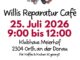 Willis Reparatur Café lädt zum gemeinsamen Reparieren nach Orth an der Donau ein