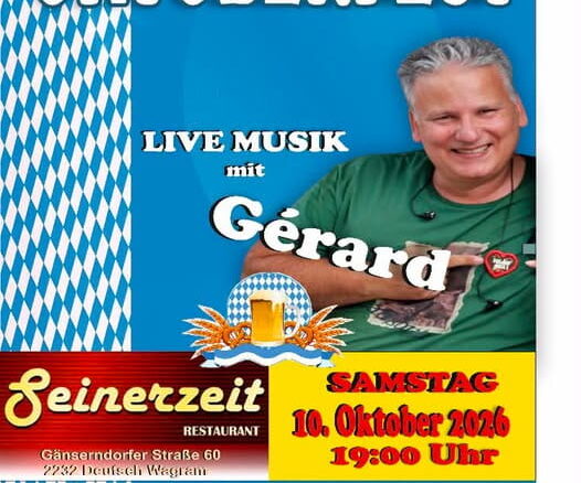 Oktoberfest-Stimmung im Restaurant Seinerzeit in Deutsch-Wagram