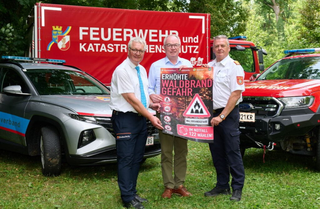 Schwerpunkt-Kampagne zur Prävention von Waldbränden