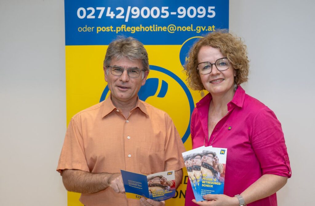 „NÖ Pflege- und Betreuungsscheck 2026“: 1.000 Euro Unterstützung für Pflege und Betreuung zu Hause