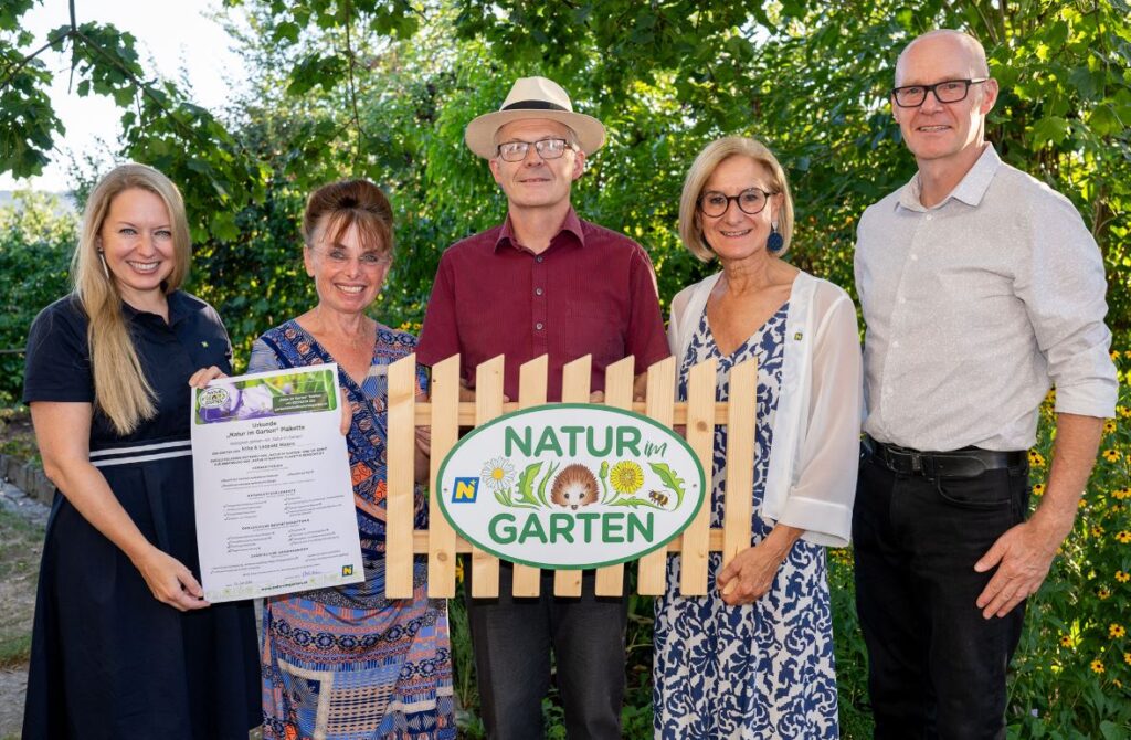22.000. „Natur im Garten“ Plakette vergeben