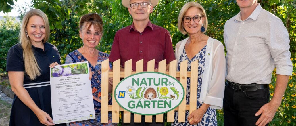 22.000. „Natur im Garten“ Plakette vergeben