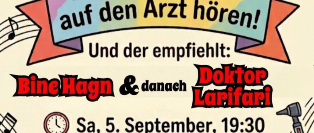 Bine Hagen und danach Doktor Larifari
