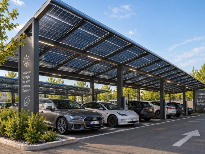 Niederösterreich überdacht 1.608 Parkplätze mit Photovoltaik